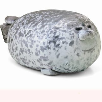 抱き枕 もちもちアザラシ ぬいぐるみ クッション 枕 ふわふわ 癒し系 動物雑貨 かわいい インテリア 大サイズ 小サイズ グレー ホワイト 弾力綿 ぬい撮り 置物 プレゼント お昼寝 背当て
