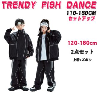 キッズ ダンス衣装 ダンスウェア ヒップホップ 日常の服装 ダンス 2点セット 男の子 女の子 ジャッズ 演出服 オシャレ イベント衣装 ステージ衣装 モダンダンス 子供服