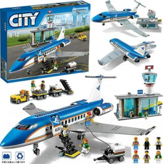 レゴシティ互換 飛行機 レゴ互換 シティ 空港ターミナル 694PCS ミニフィグ6体 LEGO互換 おもちゃ 新作 人形 ブロッ プロック
