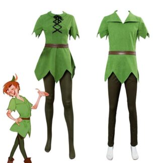 ピーターパン コスプレ ハロウィン 仮装 大人 ユニセックス コスチューム 童話セパレート メンズ