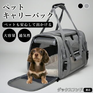 ダックスフンド ペットキャリーバッグ ペットバッグ ペットキャリー 猫 犬 ねこ いぬ 折りたたみ スネコ 旅行 病院 通院 2way 軽量 お出かけ 災害 避難 ペットベッド メッシュ ドライブ