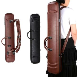 弦楽器 二胡ケース 標準ユニバーサル二胡ボックス バックパック、ポータブル二胡ボックス 二胡スペア収納ボックス 収納ボックス 革二胡ボックス 二胡バオ二胡バッグ