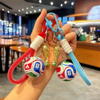 2026大人気 サッカー キーホルダー 日本 アメリカ カナダ メキシコ W杯 サッカーボール サッカーキーホルダー 小物 お土産 記念グッズ 世界大会 記念品 おしゃれ 送別 ギ 軽量