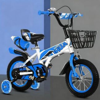 子供用自転車 12 14 16 18 20インチ 2歳から12歳対象 幼児用自転車 泥除け付き バランス感覚養成 自転車高さ調節可能シ 光る補助輪付き