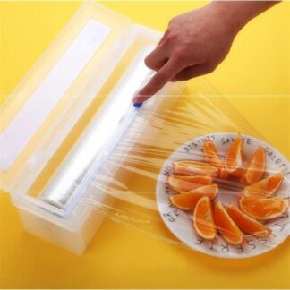 ラップスライドカッター カークランド ストレッチタイト フードラップ BOXタイプ 34cm×9.2m×11cm 食品用