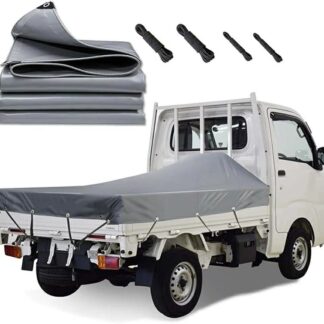 荷台シート 防水シート 荷台カバー エステル帆布 防水仕樣 530g 日焼け防止 軽トラック用 PVC帆布