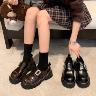 ローファー レディース パンプス 痛くない 厚底シューズ フラットシューズ 靴 カジュアルシューズ 歩きやすい ブラック 黒 ブラウン 柔らかい 走れる 脱げない ファッション オフィス ビ