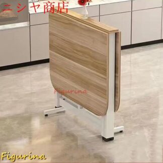 寝室 キッチン ダイニングテーブル 省スペース 拡張可能 折りたたみダイニングテーブルドロップリーフダイニングテーブル キッチンテーブル