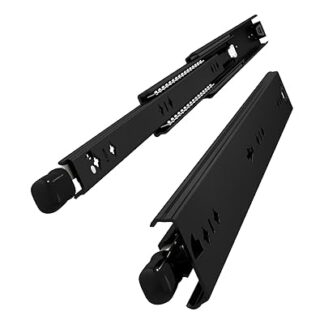ブラック ロック付き #D53 重量用スライドレール 900mm Duty引き出しスライド 工業用レール Heavy