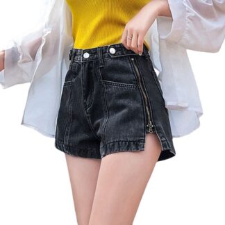 ショートパンツ レディース 短パン デニム ハイウエスト ジーンズ ゆったり ショーパン ハイウェスト 美脚 ホットパンツ 夏 ファッション デニム短パン ゆった ショーツ