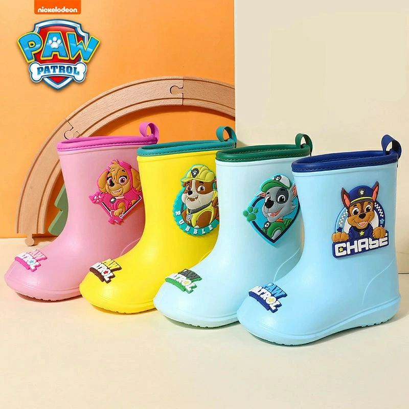 レディース靴 パウパトロール レインブーツ キッズ スノーブーツ 子供用 子ども ジュニア 雨靴 キャラクター 超軽 長靴