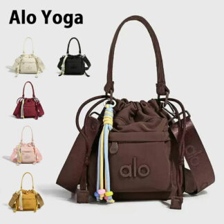 alo Yoga ショルダーバッグ レディース 巾着バッグ ショルダー ドロストバッグ ドローストリング バッグ ワンハンドル バック かばん カバン ショル 鞄