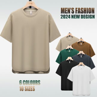 Tシャツ メンズ 半袖 カットソー 夏服 ティーシャツ ビッグt 無地 大きいサイズ 軽い 柔らかい シルエット かっこいい トップス おしゃれ ファッション カジュアル