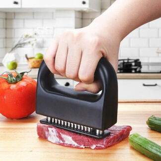 肉叩き ミートソフター 肉たたき ミートテンダー お肉が柔らかく調理時間を短縮 肉筋切り 刺す 業務用 食品衛生法適合 食洗機対応 ステンレス製