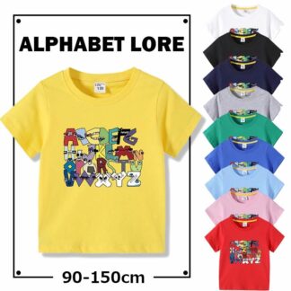 アルファベット ロア Tシャツ 半袖 パジャマ トレンドTシャツ ブラウス プレゼント