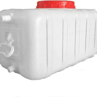 ウォータータンク ポリタンク 水タンク 給水タンク 水 タンク 30L 水貯蔵容器 プラスチック製 ウォータージャグ 横型 正方形 貯水タンク カバーとバルブ付き