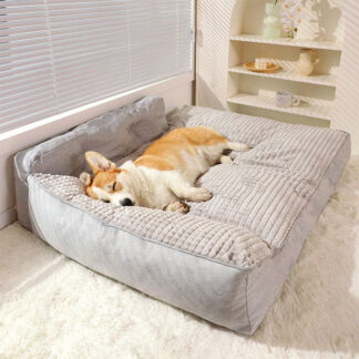 ペットベッド 犬 猫 ペット ソファーベッド カバーを外して洗える ベット ペットソファー 犬ベット 猫用ベッド クッション オールシーズン 犬用ベッド