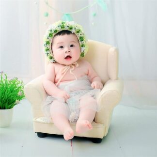 ベビーソファ 子供 写真撮影 道具 100日 記念撮影 スタジオ 撮影小物 幅40cmメモリアル 記念品 その他 コットン