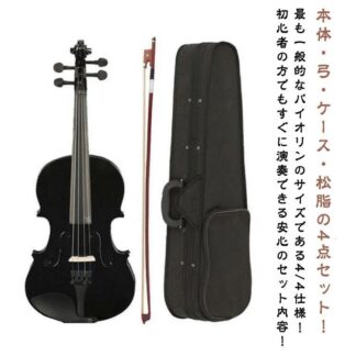 初心者 入門者 バイオリンセット初心者 大人用 弦楽器 ヴァイオリン バイオリン セット 初心者セッ ケース付き