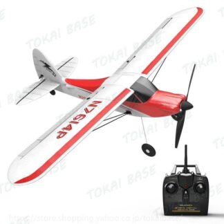 ラジコン RC 飛行機 航空機 カブ グライダー 4CH キー 初心者 トレーナー rtf 内蔵 6 軸 ジャイロ rc スポーツ 500 4 ミリメートル Volantex 761