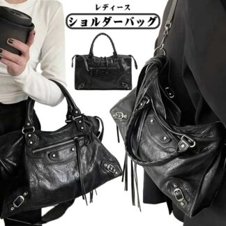 レディース 2way オフィス ギャル系 手提げ トートバッグ バレンシアガ風 エディターズバッグ ショルダーバッグ 斜め掛け カジュアルバッグ お洒落 通勤 肩掛け