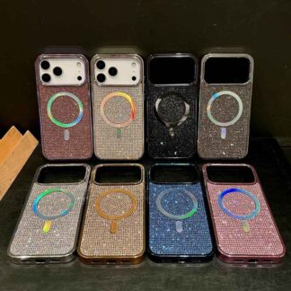 iphone17 ケース magsafe対応 キラキラ 17pro 17air 17promax iphone16e iphone16 16plus 16promax iphone 16pro