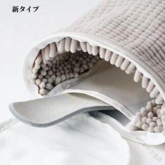 ズックリーンネット 洗濯ネット 2枚入り 靴用洗濯袋 靴専用ブラシ洗濯対応 洗濯機対応 洗濯グッズ 靴洗い用 靴ケア用品