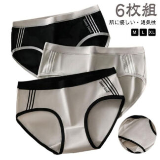 スポーティ 6枚入 下着 スダンダードショーツ ショーツ レディース ジュニア ガールズ パンツ 可愛い 普段使い 抗菌 防臭 吸水 ストレッチ パンティー オールシーズン ノーマ 肌に優しい