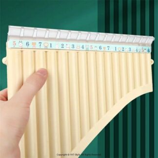 パンフルート 16 18パイプ Cキー パンパイプ マウスピース付き 学生 初心者 管楽器