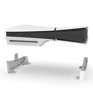 PS5 Slim Pro シリーズ用 横置きスタンド ディスクドライブ 搭載 非搭載 モデル 両対応 水平 新型プレステ5 アクセサリー 放熱 PlayStation5 ◇A 横型スタンド