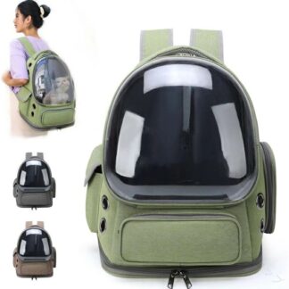 リュ キャリー 猫 避難リュック ハードタイプ リュック 犬用 耐荷重7Kg ペット用リュックキャリー 宇宙船型 キャリーバッグ 多機能で安心移動に最適なペットキャリーリュック 猫用