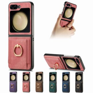 galaxy z flip7 ケース リング ギャラクシー フリップ7 flip6 カード収納 Galaxy Flip5 折りたたみ おしゃれ Z