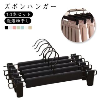 スカート ズボンハンガー ハンガーセット 洗濯ハンガー スカートハンガー おしゃれ 省スペース 衣類ハンガー 10本セット 物干しハンガー パンツ すべらない 跡がつかない 収 変形しにくい
