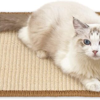 猫用スクラッチャーマット 猫用爪とぎマット 猫 猫用 爪とぎ マット 天然サイザル麻製、猫用おもちゃ おもちゃ 家具やソファの保護に 高密度