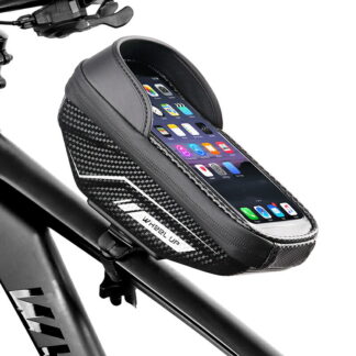自転車 スマホホルダー バイク 防水 フレームバッグ ロードバイク 振れ止め 脱落防止 収納可能 防塵 遮光 7インチスマートフォン対応 取り付け簡単 携帯 固定用 大容量