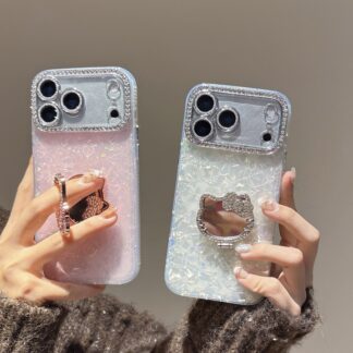 iPhone17 ケース キラキラ リング 17pro 17air 17promax iphone16 16pro 16plus iphone15 15pro 15p 16promax