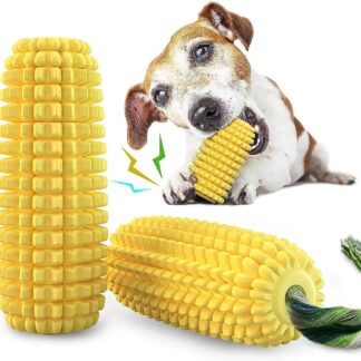 犬 おもちゃ 頑丈 犬噛むおもちゃ 音が出る 犬のおもちゃ トウモロコシ 犬知育玩具 犬用の歯ブラシ 歯清潔 口臭予防 訓練玩具 耐久性 ストレス解消 運動不足対策 中型犬 大型犬 に適用 小型犬
