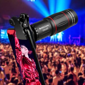 スマホ望遠レンズ ライブ専用 iphone スマホ 望遠レンズ 18倍 フルセット スマホ用カメラレンズ 単眼鏡 望遠鏡 セルカレンズ スマホ用レンズ レンズセット 望遠 スマホに簡