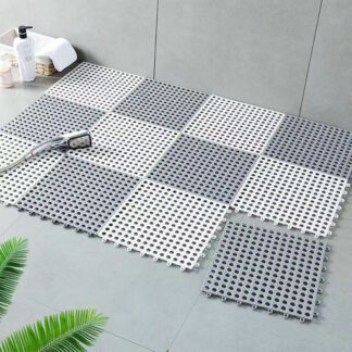 お風呂マット 30x30cm 滑り止め 大判 浴室マット すべりどめ 床 シート 風呂用すのこ 洗い場マット DIYマット 抗菌速乾 無臭 転倒防止 介護用 柔軟快適 8枚組 9枚組 10枚組