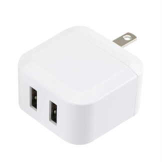 USB充電器 USB コンセント 合計12W 2ポート USB-A 折りたたみ式プラグiPhone15 Androidなど各種対応 コンパクト