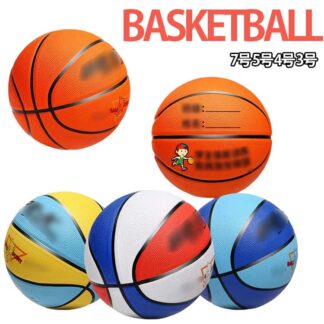 3号 屋内用 プレゼント バスケットボール スポーツ 子供 小学生 球 屋外用 ゴム カラフル 7号 耐久性 部活 バスケ ギフト トレーニングツール ボール 弾力性 子供用 4号