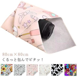 マジッククリーナークロス 不思議な風呂敷 魔法の吸着クロス ラッピング クロス 70cm×70cm カメラ保護 レンズ保護 インナーバッグ くっつく
