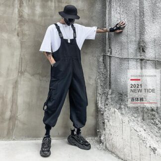 オーバーオール メンズ サロペット ワイド カジュアル レトロ 大きいサイズ ゆったり ワークマン 秋 パンツ つなぎ 秋冬 作業着 シンプル 薄手 おしゃれ