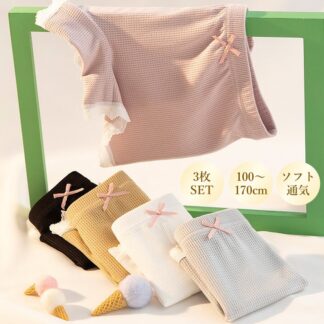 女の子 下着 インナーパンツ 3枚セット 95%綿 キッズショーツ ボクサーショーツ コットン インナー 女児ショーツ キッズ ジュニア 通園 かわいい 小学生 100 保育園