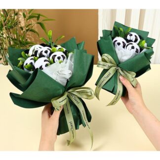 永生花 ソープフラワー ギフトパンダ 枯れない花 造花 パンダ入り 花束 プレゼントバラ バレンタイン 母の日 お祝い 結婚記念日 卒業式 父の日 誕生日