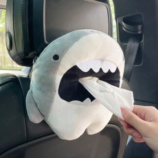 車用ティッシュボックス 可愛いカバーバイザー 後部座席ティッシュケース アニマルカーティッシュ 収納ボック 車載マルチポーチ シートバックポケット ティッシュボックス 多用途 ナプキンティッシュペ