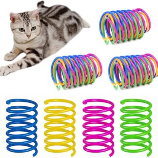 猫 おもちゃ ばね 20個入り 4色 スプリング 運動不足解消 ストレス解消 ペット用品 猫じゃらし