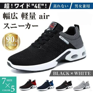 4E 幅広 メンズ スニーカー 運動靴 ジョギング シューズウォーキングシューズ ランニングシューズ