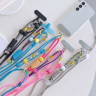 スマホショルダーストラップ 大人 かわいい 長さ調整 スマホストラップ スマホショルダー ストラップホルダー 携帯ストラップ おしゃれ 韓国 iPhoneケース 丈夫 後付け ロングストラ