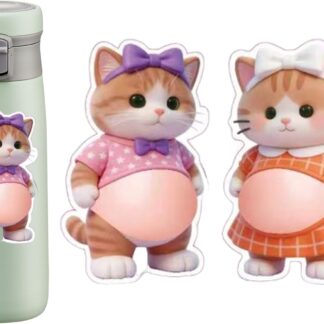 お腹ぷにぷにシール 犬 猫 おなかシール デブ犬 デブ猫 3Dお腹 マシュマロ触感 かわいい スクイーズ ステッカー ストレス解消 携帯電話 手帳 デコレーション用 もちもち 癒しグッズ ギ